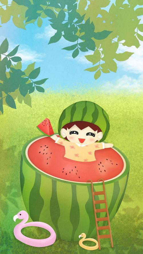 吃瓜快乐音乐,跟随“吃瓜快乐”音乐，感受夏日清凉旋律